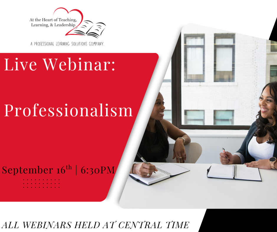 Live Webinar: Professionalism