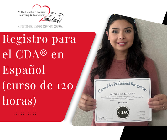 Inscripción al CDA® - Curso de 120 horas (inglés y español) 