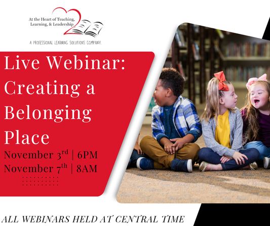 LIVE WEBINAR: Creating a Belonging Place