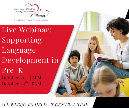 Live Webinar: Supporting Language Development in Pre-K